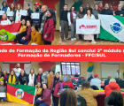 Formação Continuada da CUT e DGB conclui 3º módulo do FFC com rede da Região Sul