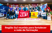 Coletivo Sul de Formação da CUT realiza encontro e fortalece programa Alicerce