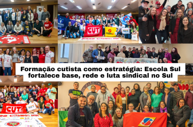 Em 2025, Escola Sul amplia a formação e fortalece a ação sindical na Região Sul