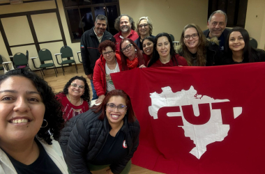 Formadores da CUT-PR constroem novo módulo do curso ALICERCE da Escola Sul